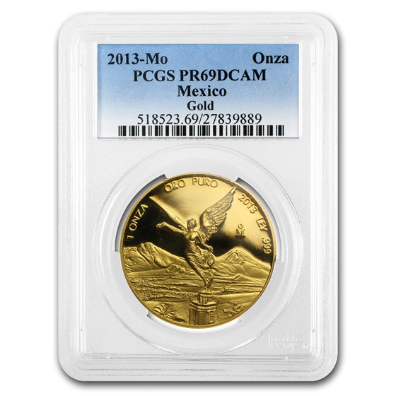 2013 Mexico 1 oz Gold Libertad PR-69 PCGS 2013 Mexico 1 oz Gold Libertad PR-69 PCGS